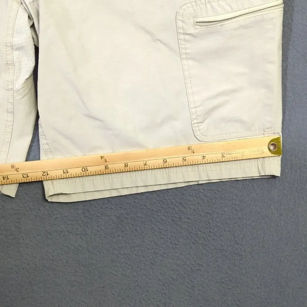 Huk Shorts Men's XL Beige Next Level 10.5 Short Fishing Outdoor Hiking